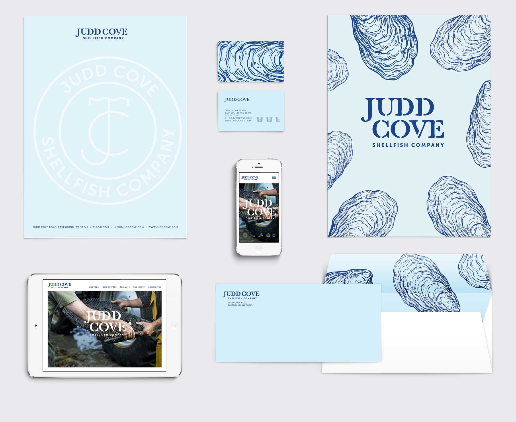 Judd Cove Brand Stationery
